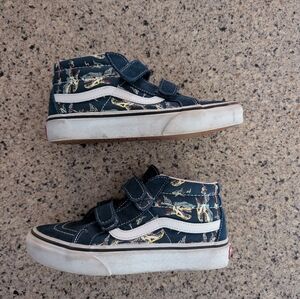 Vans SK8 kids off the wall zombie shark size 2.5Y